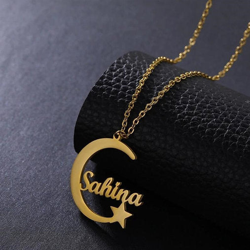 Moon Name Pendent
