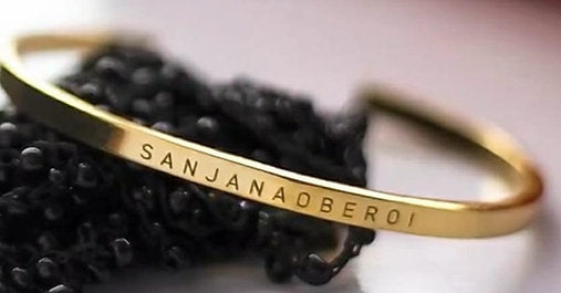 Spacing Font Hand Cuff