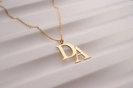 Initial Necklace - Custom Jewelry