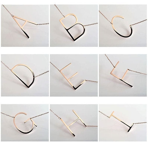 Alphabet Necklace