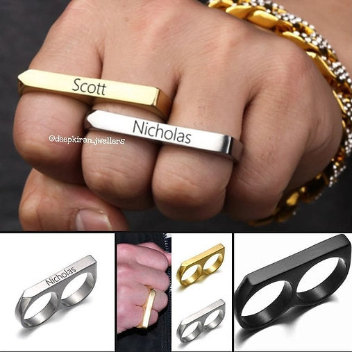 Double Fingure Rings