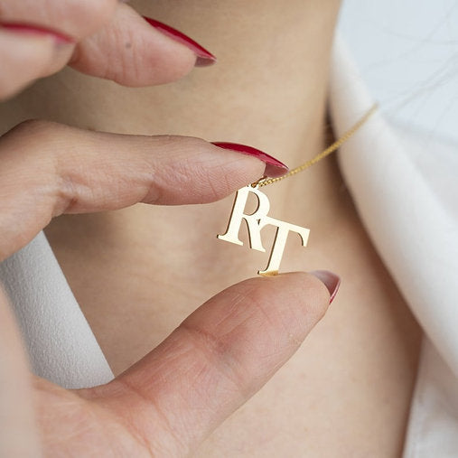 Initial Necklace - Custom Jewelry
