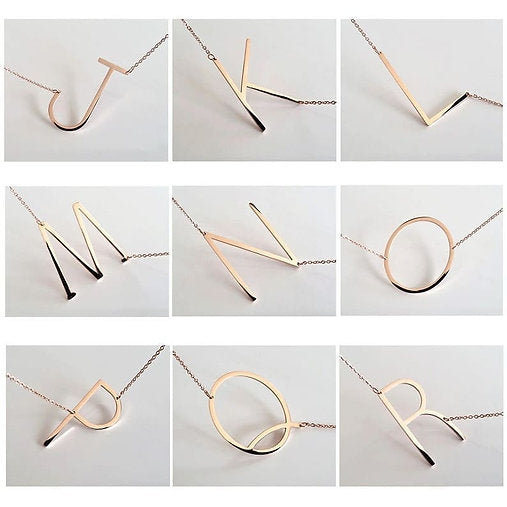 Alphabet Necklace