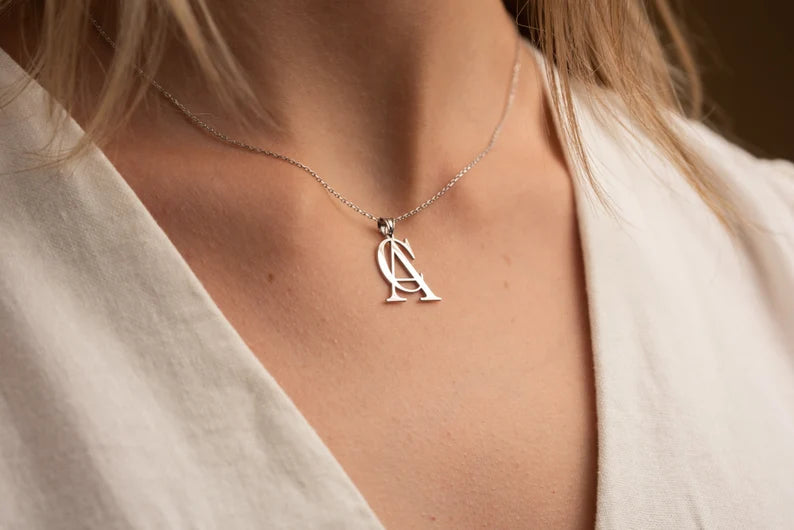 Initial Couple Name Chain / Mangalsutra