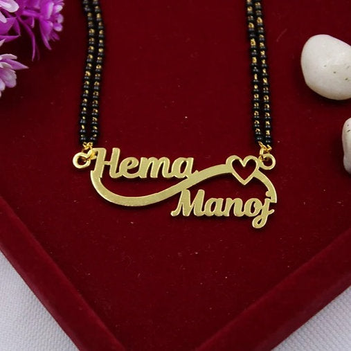 Infinity Double Name Mangalsutra