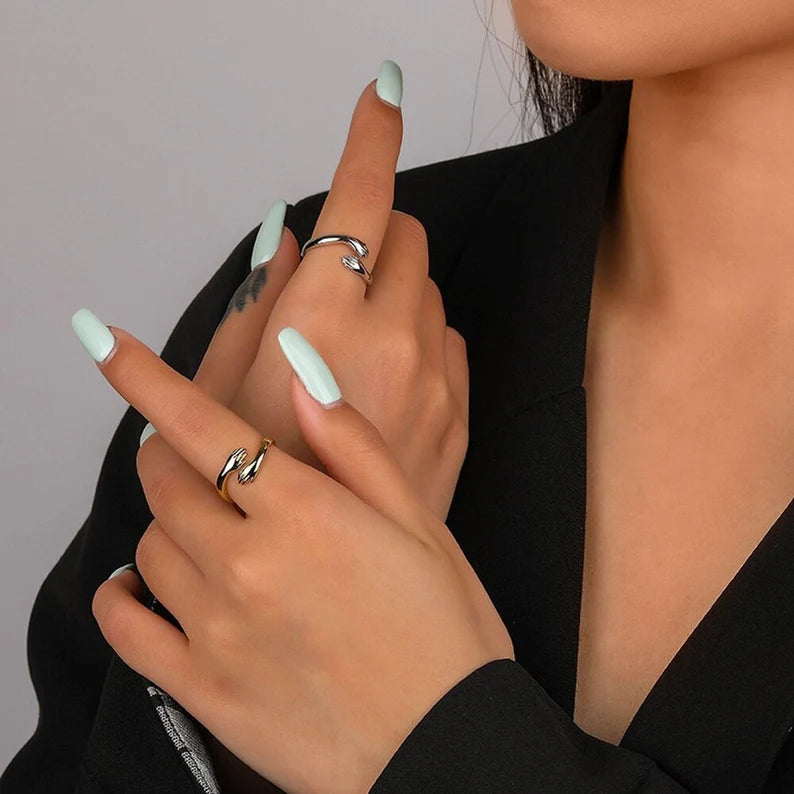 Hug Ring | Couple Ring | Silver 925