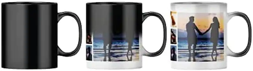 Magic Mug Color Changing Black to White Coffee Mug