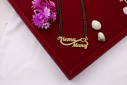 Infinity Double Name Mangalsutra
