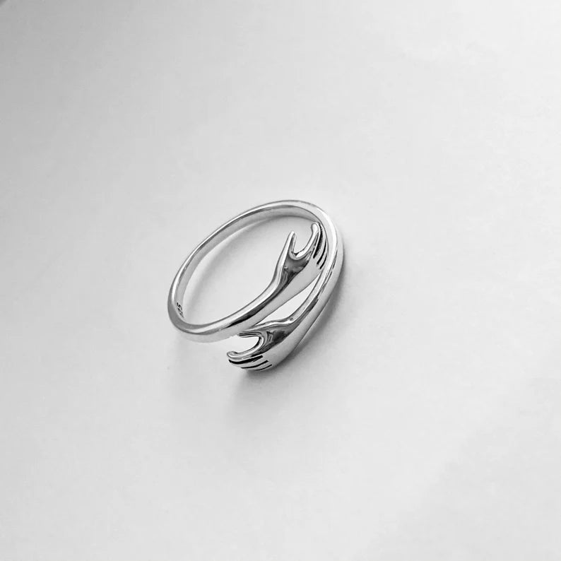 Hug Ring | Couple Ring | Silver 925