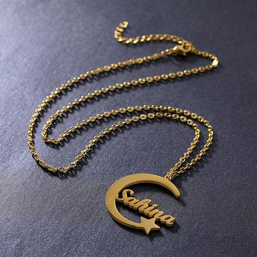 Moon Name Pendent