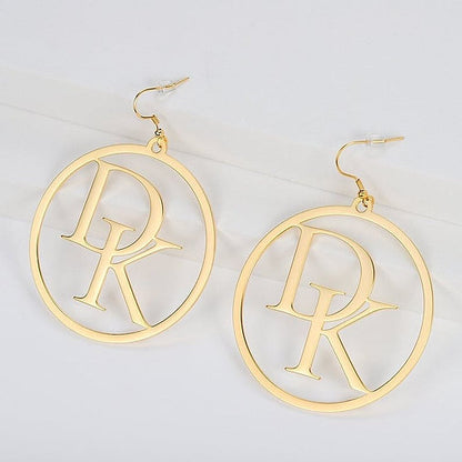 Customized Earring ROUND Shape