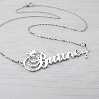 Crown Name Pendent